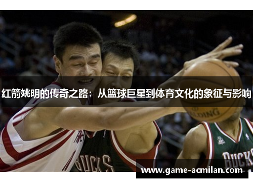 红箭姚明的传奇之路：从篮球巨星到体育文化的象征与影响